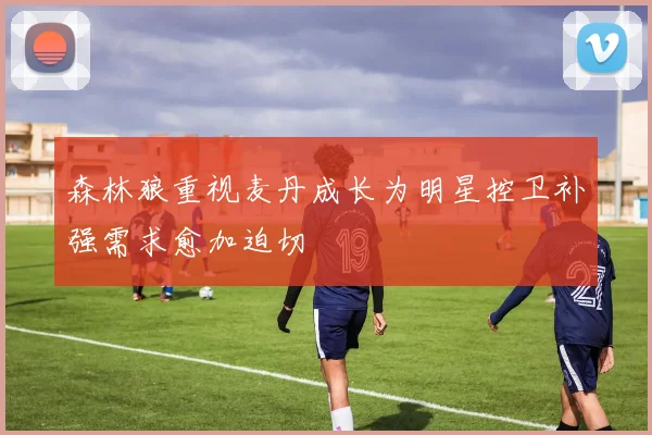 森林狼重视麦丹成长为明星控卫补强需求愈加迫切